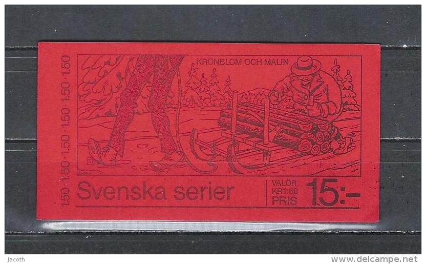 Zweden 1980 - Yv. Boekje C1109 - Michel MH1127C Gest./obl./used - 1951-80