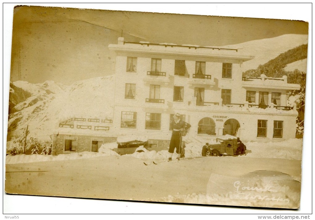 Pyrénées Atlantiques Carte Photo GOURETTE Hôtel Edelweiss  .... Cl - Other & Unclassified