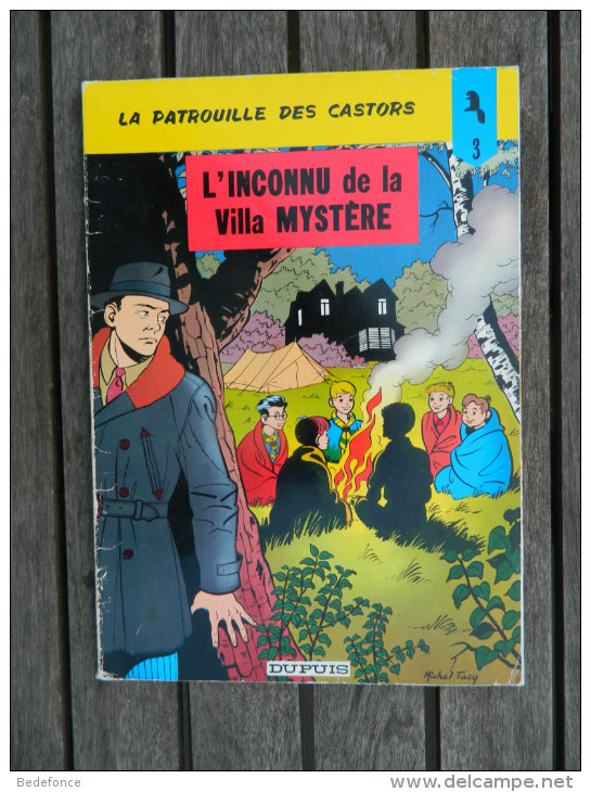 La Patrouille Des Castors -   3 - L'inconnu De La Villa Mystère - Mitacq - Patrouille Des Castors, La