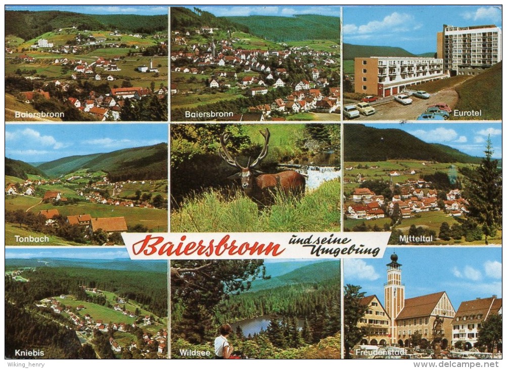 Baiersbronn - Mehrbildkarte 7 - Baiersbronn