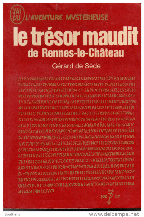 J´ai Lu  A 196 - 1971 -  Gérard De Sède " Le Trésor Maudit De Rennes-le-Château - TBE - Adventure