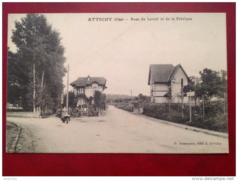 60 Oise ATTICHY Rues Du Lavoir Et De La Fabrique - Attichy