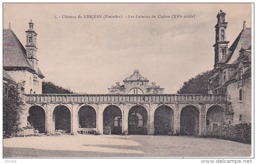 CPA Château De Kerjean - Les Galeries Du Cloître (16799) - Saint-Vougay