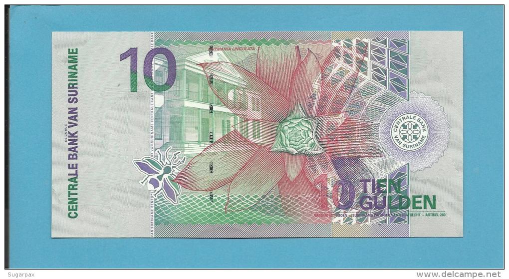 SURINAM - 10 GULDEN - 01.01.2000 - Pick 147 - UNC. - 2 Scans - Surinam