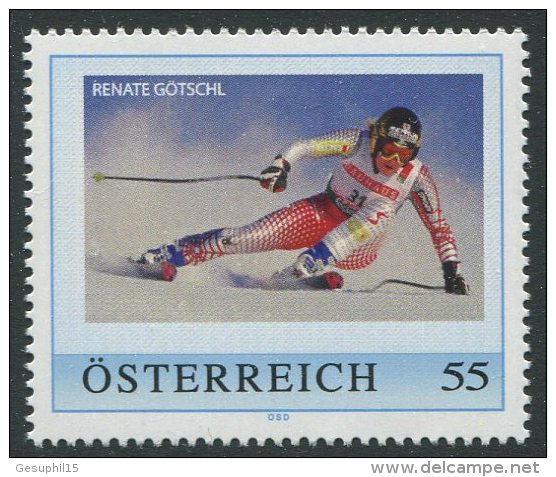 ÖSTERREICH / PM Renate Götschl / Postfrisch / MNH /  ** - Personalisierte Briefmarken