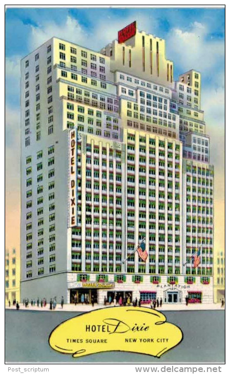 Amérique - Etats-Unis - New York - Hotel Dixie - Time Square