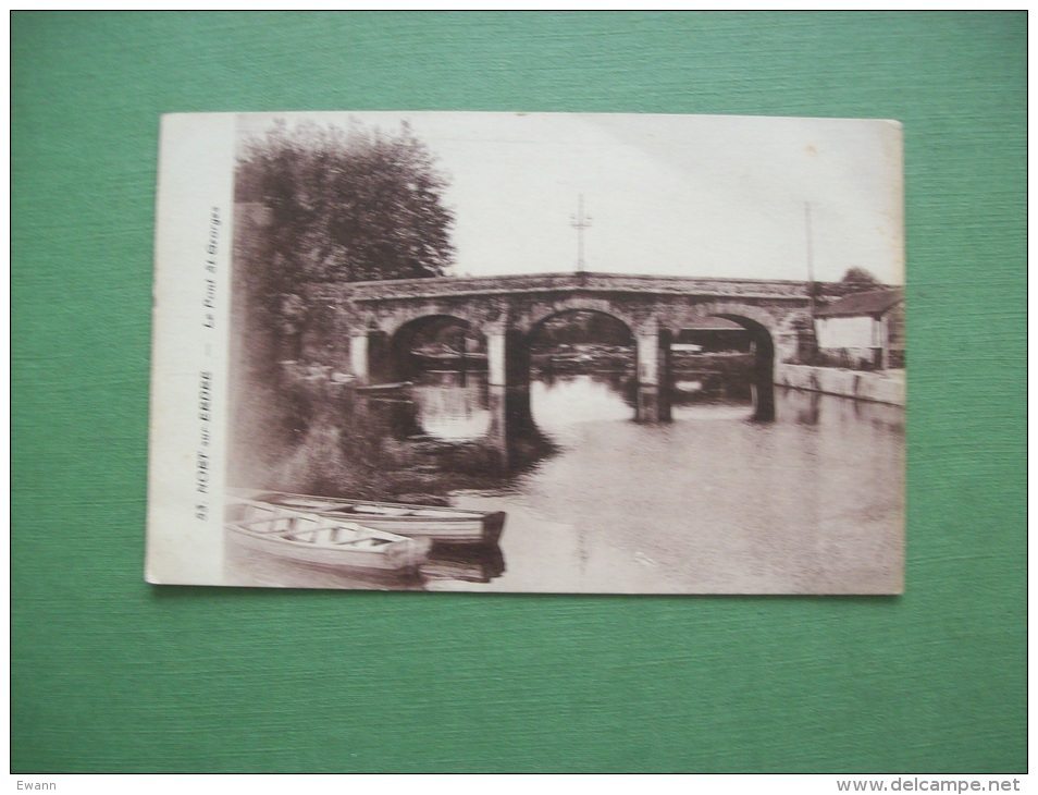 Carte Postale Ancienne De Nort-sur-Erdre: Le Pont St-Georges - Nort Sur Erdre
