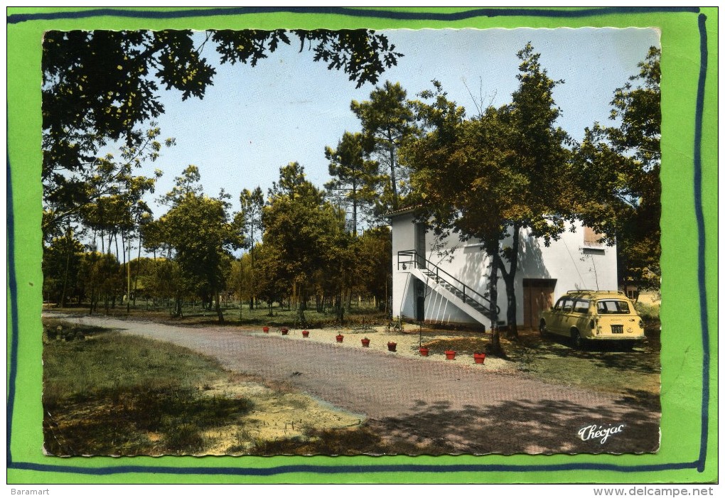 33 BASSIN D'ARCACHON CENTRE DE VACANCES DE L'AMAS   PEUGEOT 403 - Arcachon