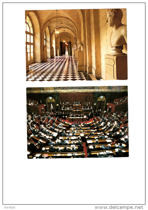 Congrés Du Parlement.2008 Et 2009 Cartes Postales Timbrées - 2000-2009