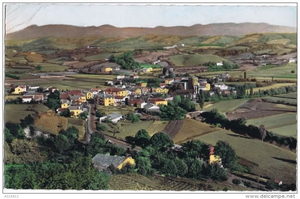 Cpsm St Pée Sur Vivelle  Vue Generale Pont Romain Sur La Nivelle - Otros & Sin Clasificación