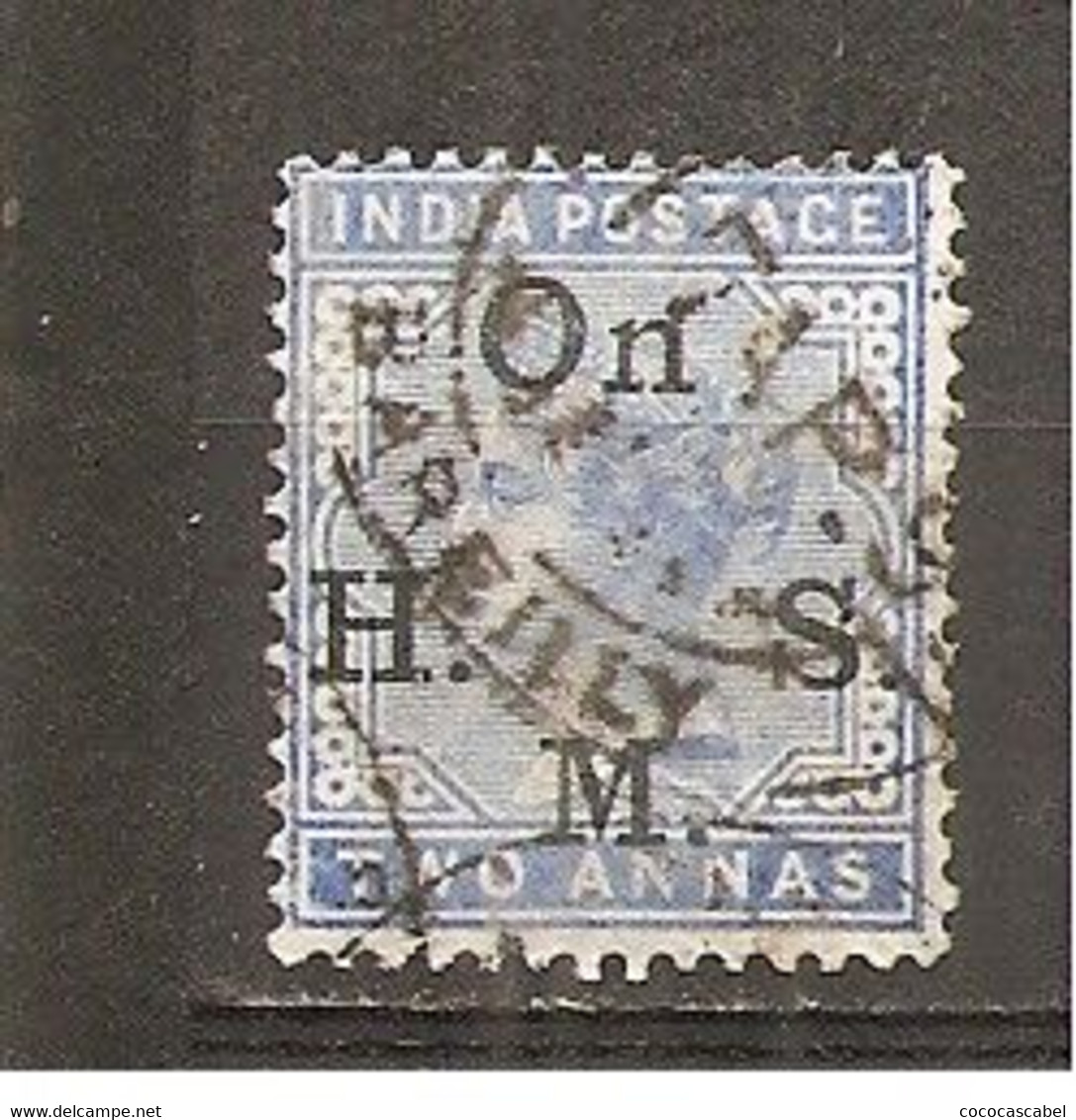 India Inglesa -  Nº Yvert Servicio 32 (usado) (o) - 1882-1901 Imperio