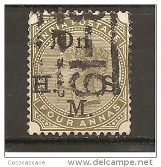 India Inglesa -  Nº Yvert Servicio 33 (usado) (o) - 1882-1901 Imperio