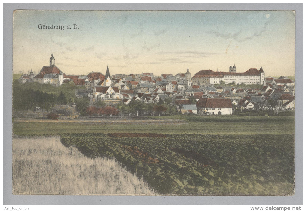 AK DE Bay Günzburg A.D. 1924-06-17 Foto A.Zerle #6837 - Guenzburg