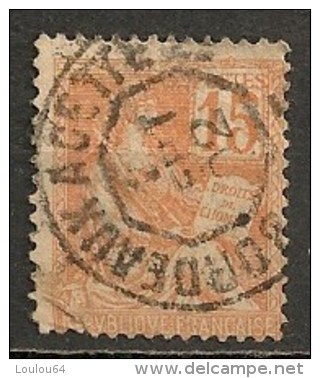 Timbres - France - 1900-1901 - 15 C. - N° 117 - - Gebruikt