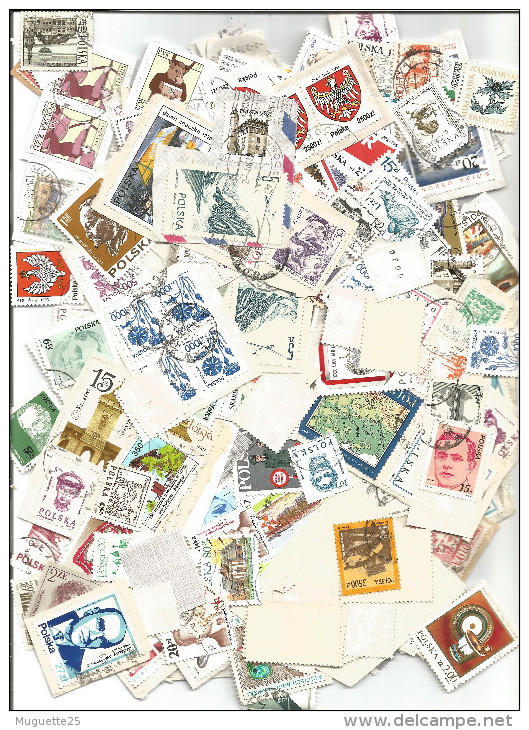 Timbres Pologne Oblitérés En Sachet Lot De 2 Variés - Autres & Non Classés