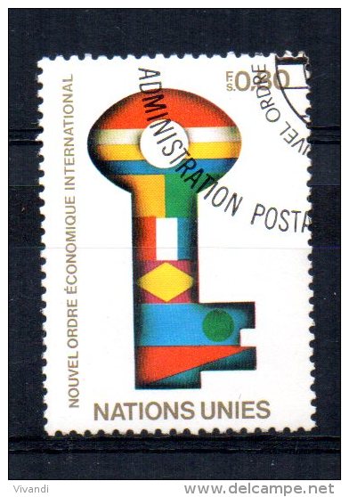 United Nations (Geneva) - 1980 - New International Economic Order - Used/CTO - Oblitérés