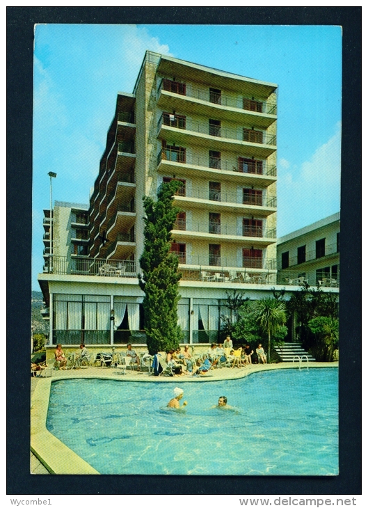 SPAIN  -  Malgrat De Mar  Hotel Triton  Used Postcard As Scans - Other & Unclassified