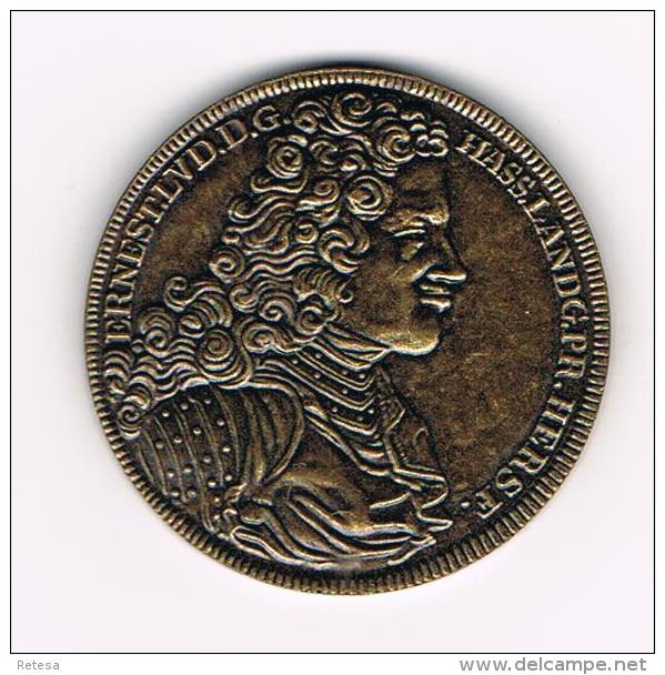 *** PENNING  AOK EIN TRIMM TALER  1986 - Souvenirmunten (elongated Coins)