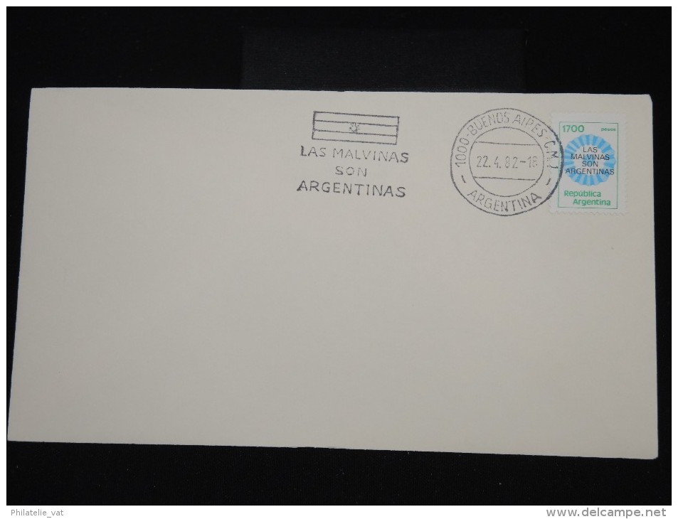 ARGENTINE - N° Yvert 1288a ( Papier Fluorescent ) Souvenir Guerre Des Malouinnes 1982 - à Voir - Lot P8103 - Cartas & Documentos