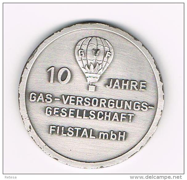 *** PENNING  10 JAHRE GVF GAS-VERSORGUNGS-GESELLSCHAFT  FILSTAL MbH - Professionals/Firms