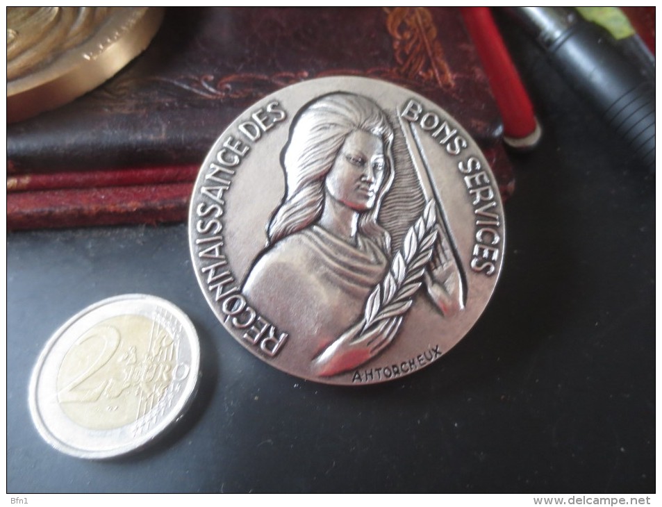 MEDAILLE DE RECONNAISSANCE DES BONS SERVICES - A.H Torcheux - VOIR PHOTOS - Royaux / De Noblesse