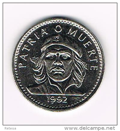 ***  CUBA  3 PESOS  CHE  GUEVARA  1992 - Cuba