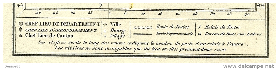 Département  DE L'HERAULT - Routes De POSTE - RELAIS DE POSTE - Bureau De POSTE AUX LETTRES. - Documents Historiques