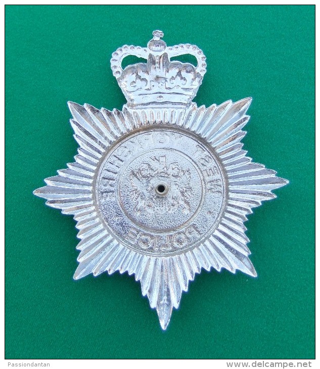 Insigne Métallique West Yorkshire Police - Polizia