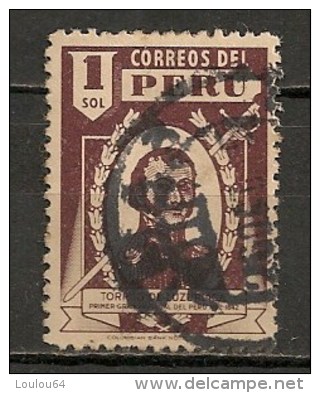 Timbres - Amérique - Pérou - 1945/46 - 1 Sol - - Peru