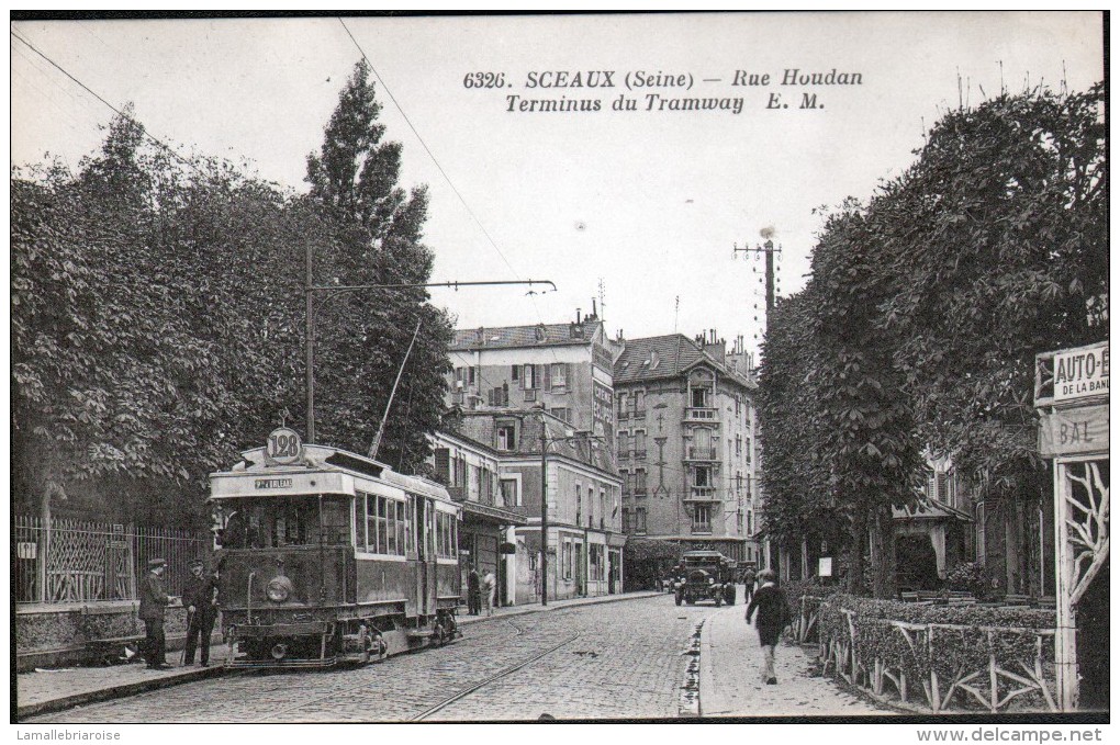 92, SCEAUX, RUE HOUDAN, TERMINUS DU FAUBOURG - Sceaux