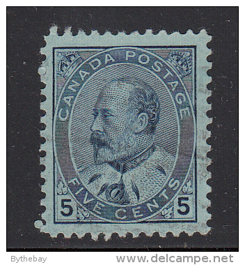 Canada Used Scott #91 5c Edward VII - Used Stamps