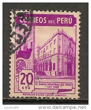 Timbres - Amérique - Pérou - 1938 - 20 Cts - - Peru