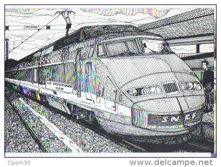 Cp Trains - 83 Var - Inauguration De La Gare SNCF; Les Arcs Sur Argens (carte En Noir Et Blanc) - Les Arcs