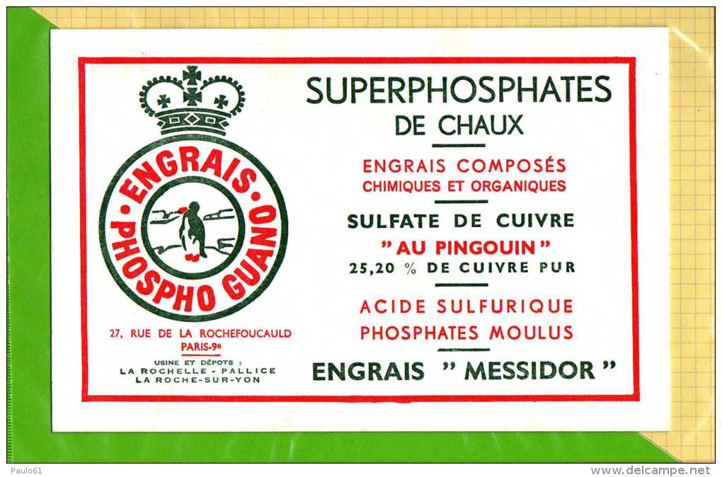 BUVARD &amp; Blotting Paper :Superphosphates De Chaux Engrais Composés - Agriculture