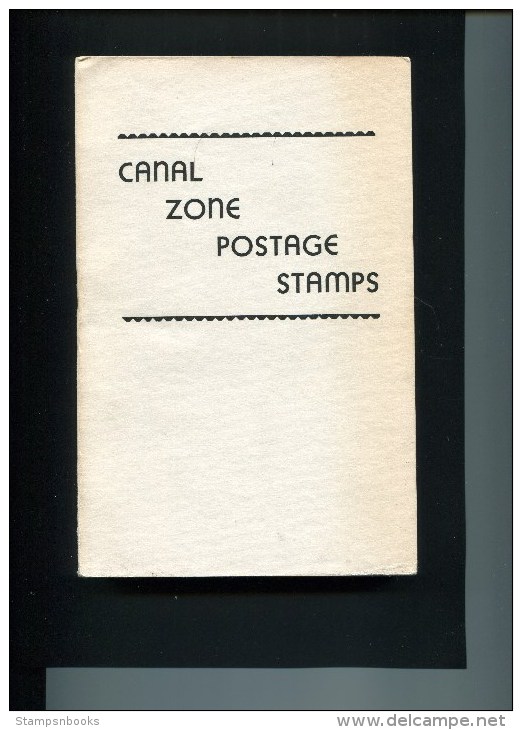 1961 Canal Zone Postage Stamps Catalogue Handbook - United States