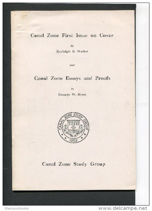 Canal Zone First Issue On Cover / Canal Zone Essays & Proofs CZSG Handbook 3 - Stati Uniti
