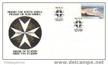 REPUBLIC OF SOUTH AFRICA 1983 Cover Order St. John Ambulance F1474 - Accidents & Road Safety