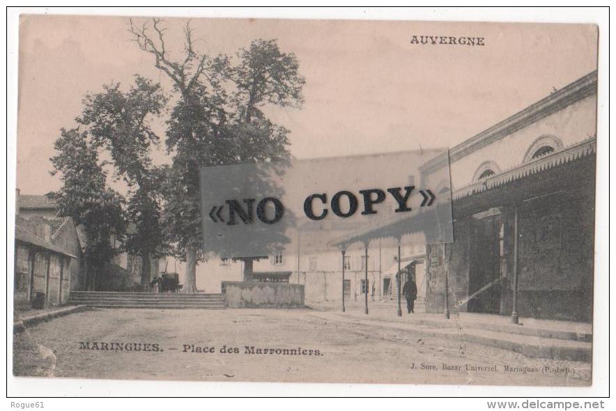 MARINGUES  -  Place Des Marronniers - Maringues