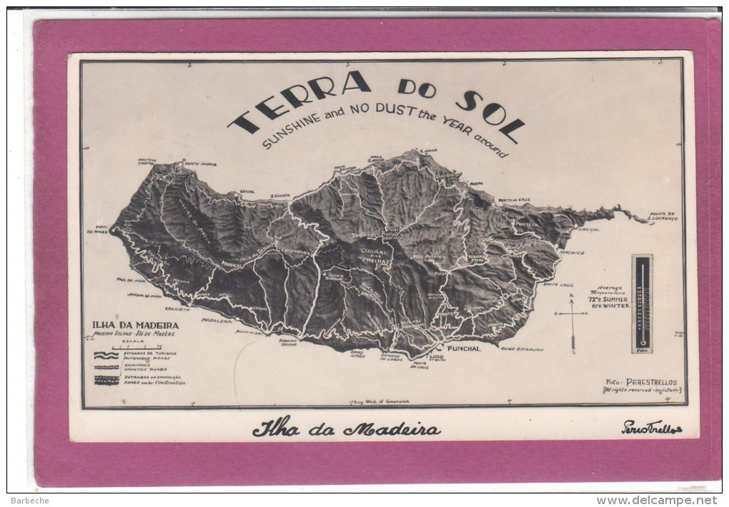 TERRA DO SOL .- ILHA DA MADEIRA - Madeira