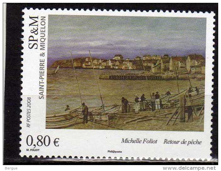 SAINT PIERRE ET MIQUELON  N° 924 ** LUXE - Unused Stamps