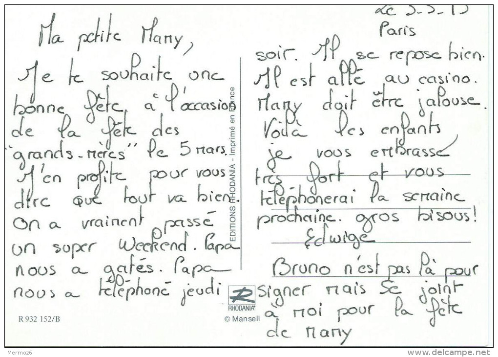 Tchin Tchin Carte Fantaisie Dessinee Animaux Rhodania 1995 Barque - Animaux Habillés