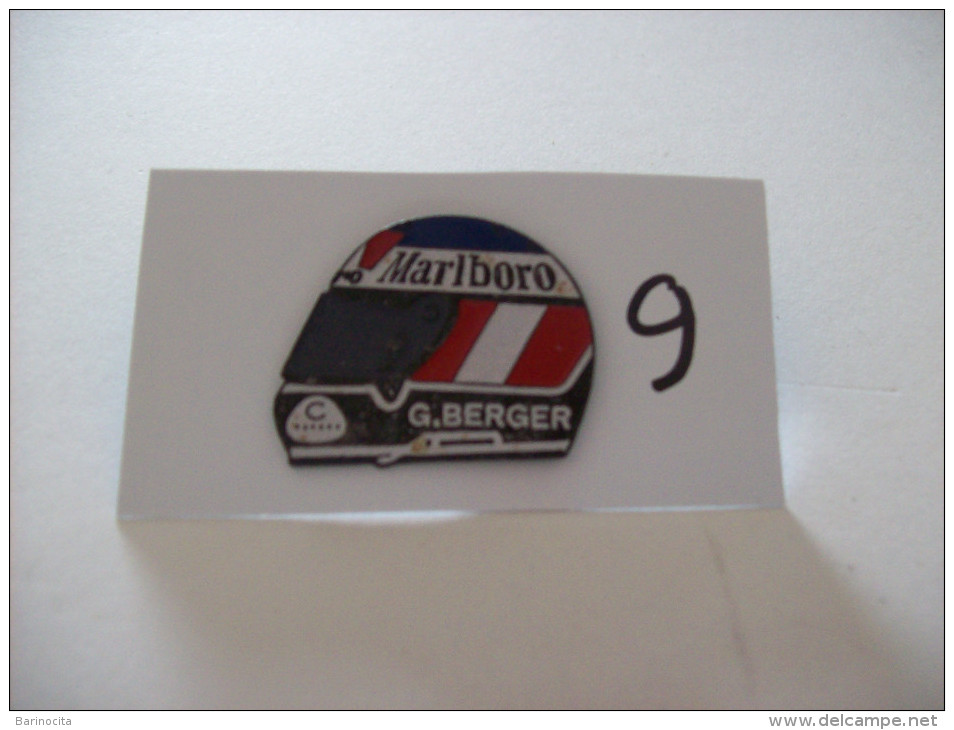 PIN´S -  BERGER .G     Casque    F 1  - Voir Photo ( 9 ) - Automobile - F1