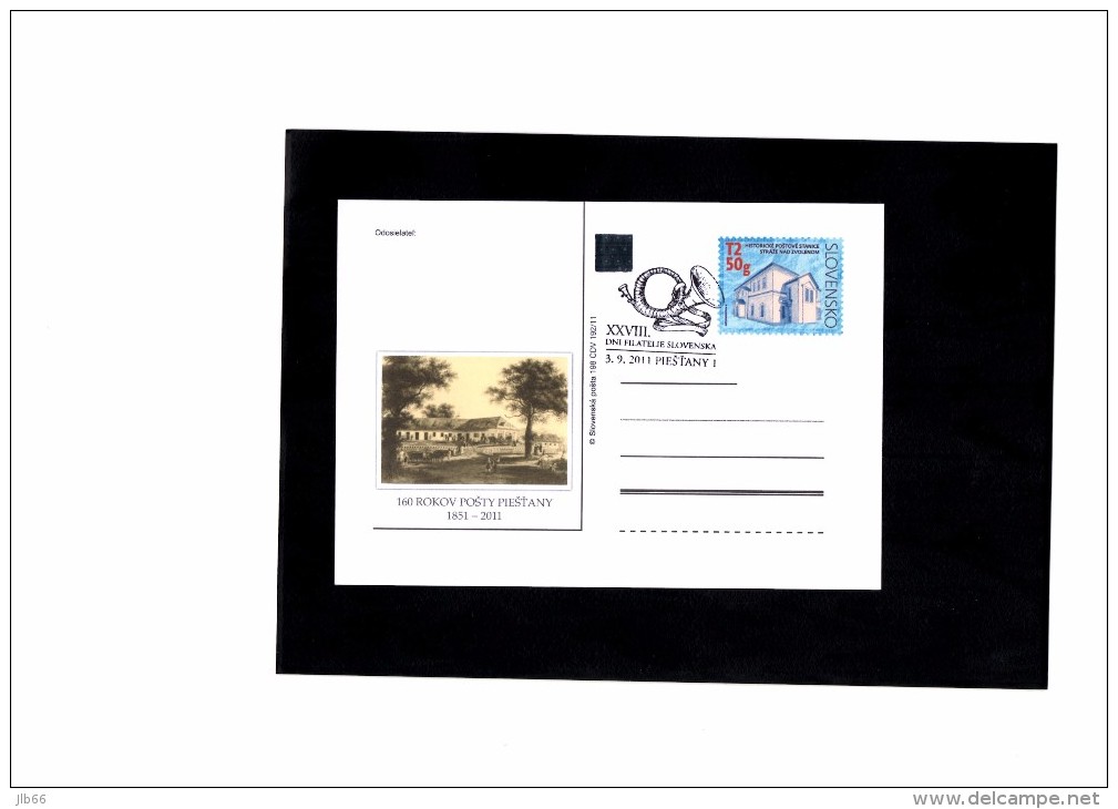 CDV 198 : 160 Ans De La Poste De Piestany - Postkaarten