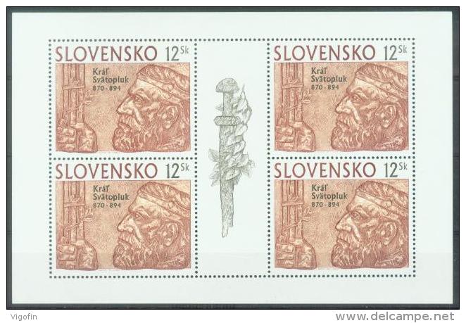 SK 1994-198 1000A°REI SEVASTOPOL, SLOVAKIA, MS, MNH - Hojas Bloque