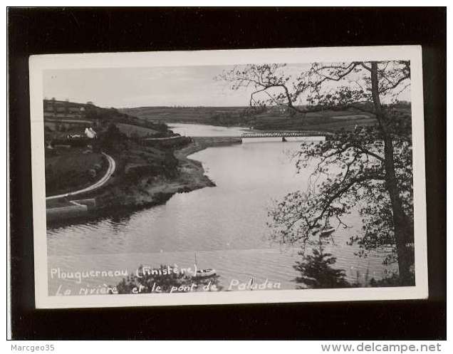 29 Plouguerneau La Rivière &amp; Le Pont De Paluden édit. Paul  Carte Photo éditée - Plouguerneau