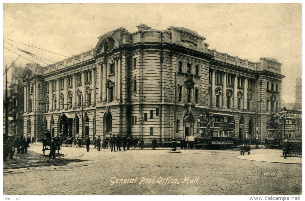 YORKS - HULL - GENERAL POST OFFICE 1921 Ye94 - Hull