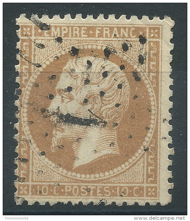 Lot N°30128    N°21, Oblit étoile Chiffrée 1 De PARIS ( Pl De La Bourse ) - 1862 Napoleon III