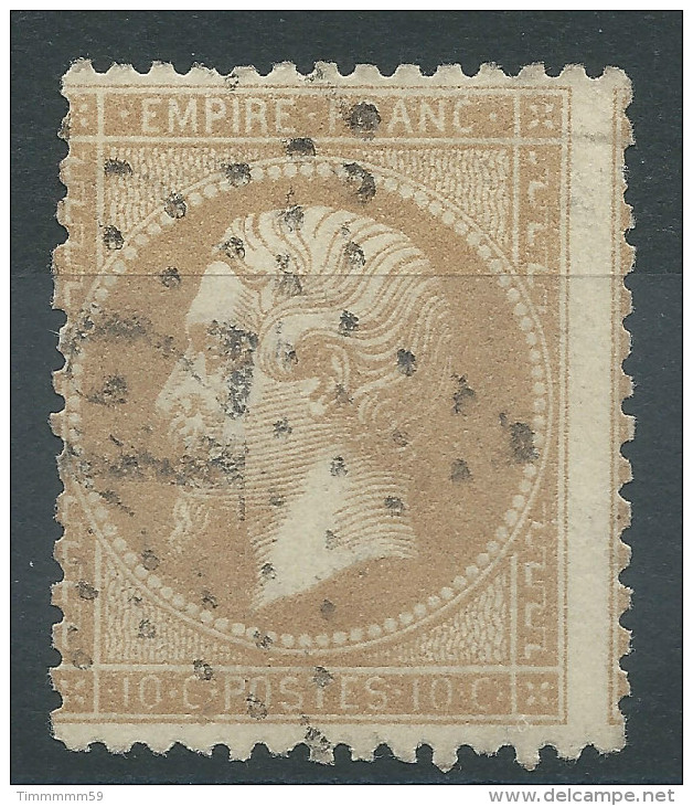 Lot N°30131    Variété/n°21, Oblit étoile Chiffrée 12 De PARIS ( Bt Beaumarchais), Piquage - 1862 Napoléon III