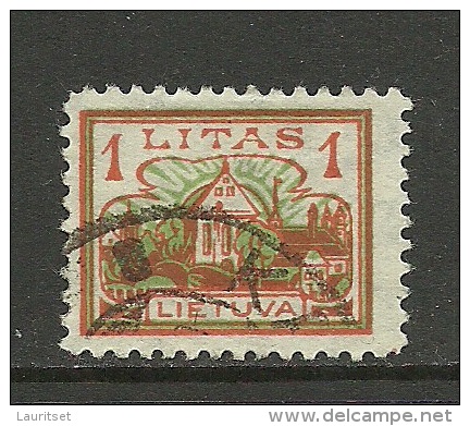 LITAUEN Lithuania 1923 Michel 193 O - Litauen
