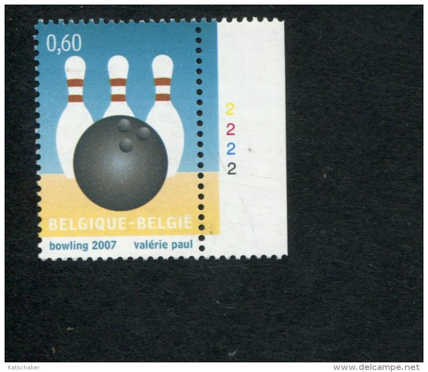 BELGIE  POSTFRIS MINT NEVER HINGED POSTFRISCH EINWANDFREI OCB 3600 3601 3602 SPORT  PLAAT 2222 - 2001-2010